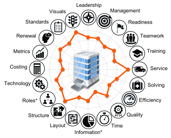 Lean Office Audit for Service Excellence Assessment