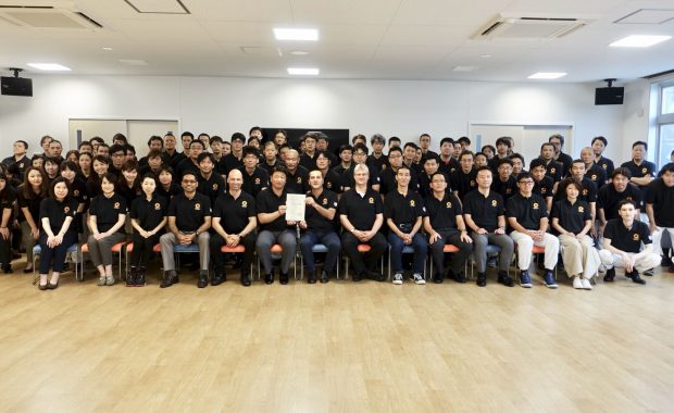 Lean Manufacturing certification group picture Japan.