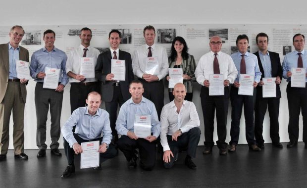 Lean Certification for Division Management in Aarburg Switzerland.