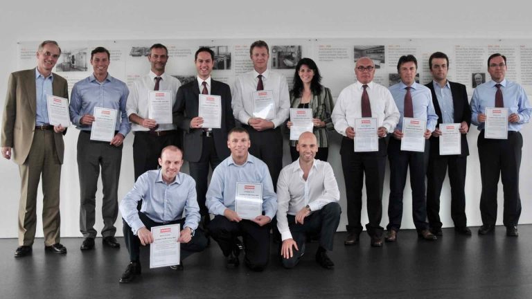 Lean Certification for Division Management in Aarburg Switzerland.