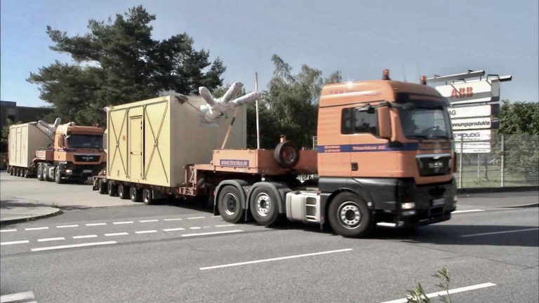 Trucking Equipment from Factory to Port