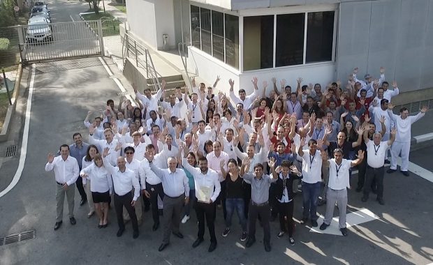 Lean factory certification silver-gold level in Sao Paulo Brazil.