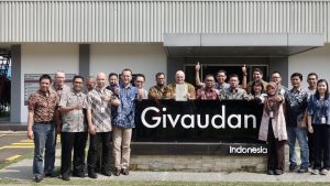 Lean certification of Givaudan Cimanggis factory Indonesia.