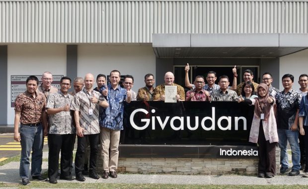 Lean certification of Givaudan Cimanggis factory Indonesia.