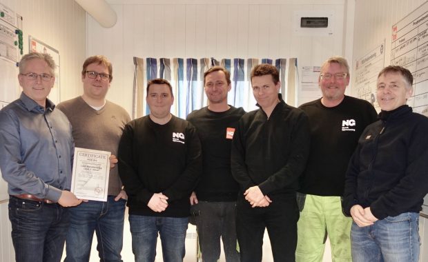 Norsk Gjenvinning Lean Silver Certification at Øra Norway.