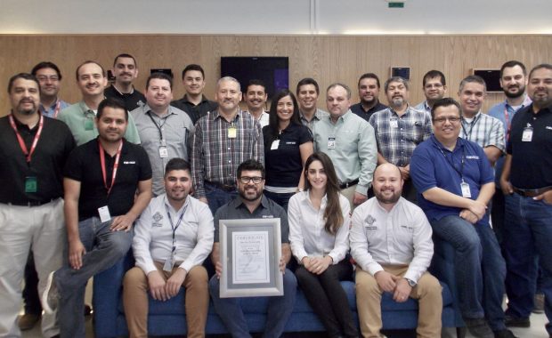 Lean Manufacturing award for Navico team in Ensenada Mexico.