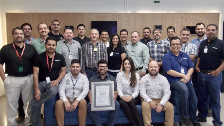 Lean Manufacturing award for Navico team in Ensenada Mexico.