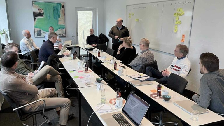 Lean workshop to transform customer service for Trioworld in Denmark.