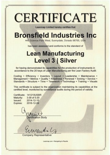 lean certification
